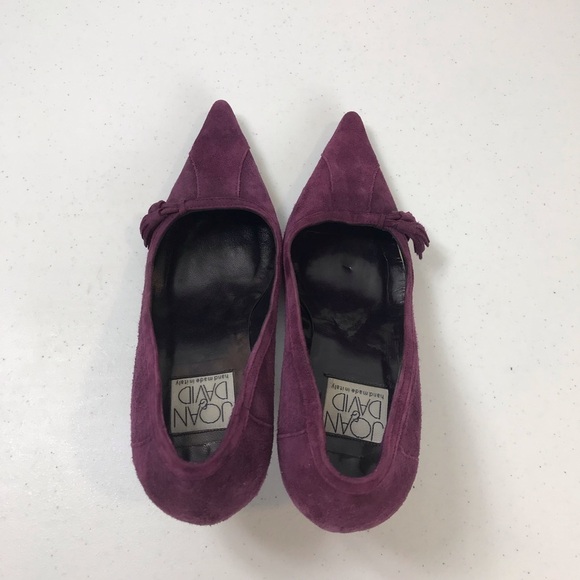 Joan & David Made in Italy suede pump Sz 6.5 - Picture 4 of 5